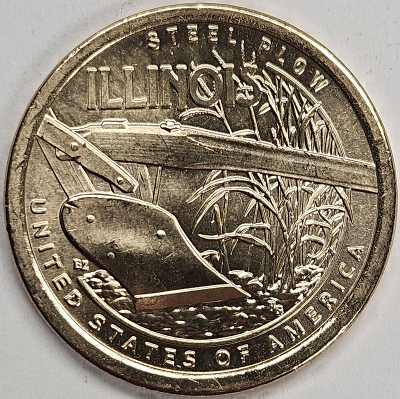 2024 Illinois Innovation Dollar . . . . Choice Brilliant Uncirculated