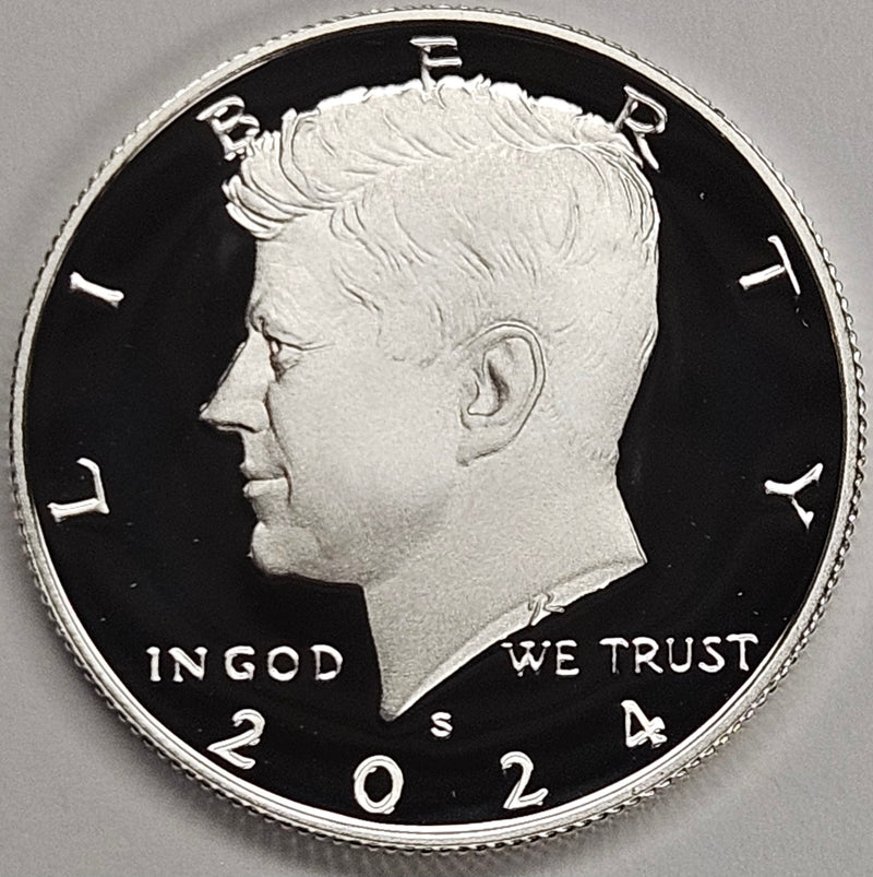 2024-S Kennedy Half . . . . Superb Brilliant Proof Silver