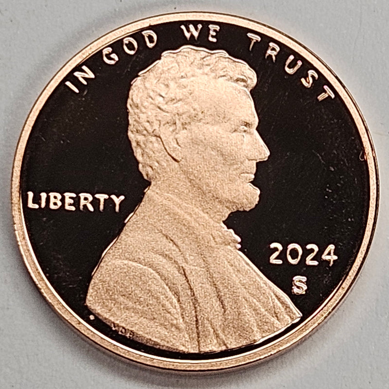 2024-S Lincoln Shield Cent Superb Brilliant Proof