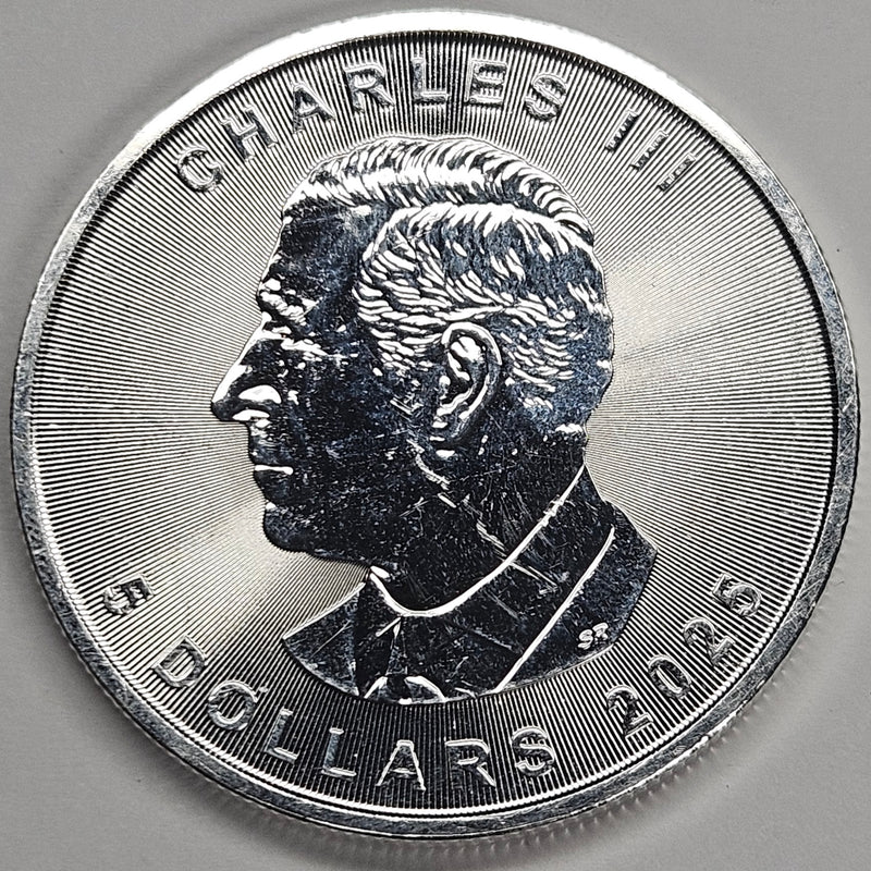 1989 Canadian Maple Leaf Gem Brilliant Uncirculated 1 oz. Silver