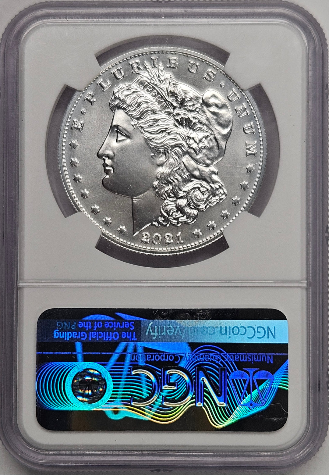 2021-O Morgan Dollar NGC MS-69 Privy Mark – Mount Vernon Coin