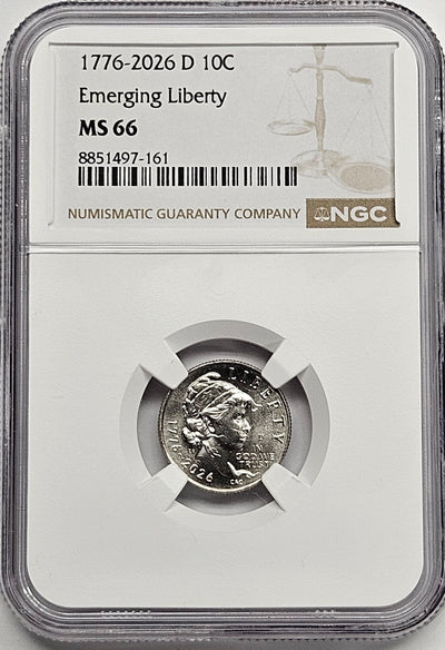 1944-D Mercury Dime NGC MS-66 FB – Mount Vernon Coin