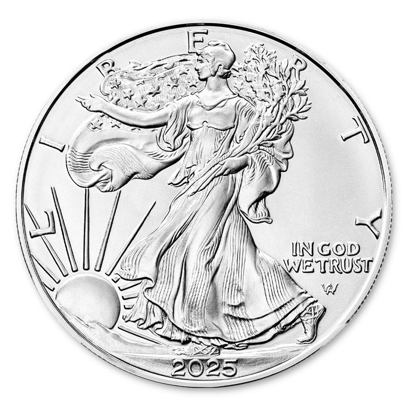 2025 Silver Eagle . . . . Gem Brilliant Uncirculated