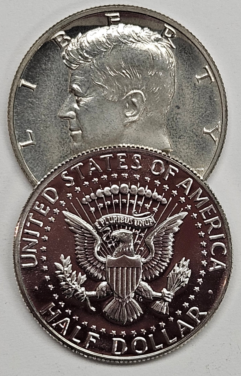 2 Different Franklin Halves of the 1960s . . . . Gem Brilliant Proof