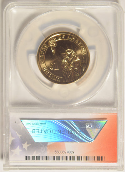 2011-D Garfield Presidential Dollar . . . . ANACS MS-68 First Strike