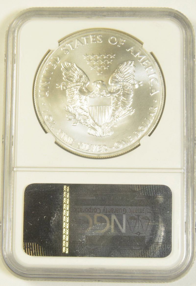 2012(S) Silver Eagle . . . . NGC MS-69 Early Releases Struck at San Francisco Mint