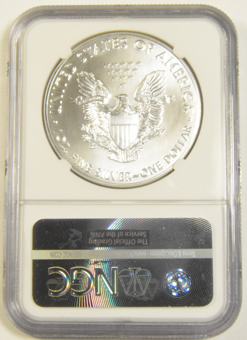 2017 Silver Eagle . . . . NGC MS-69