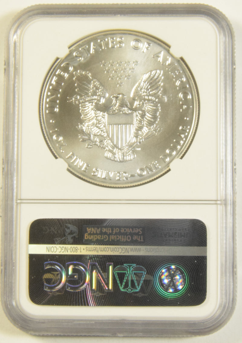 2017 Silver Eagle . . . . NGC MS-70