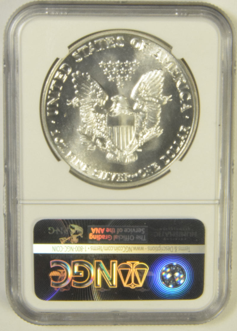 1987 Silver Eagle . . . . NGC MS-68