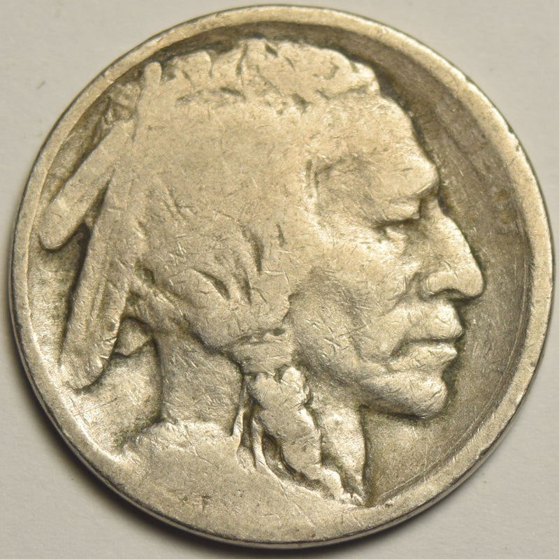 1913 Type 1 No Date Buffalo Nickel Good