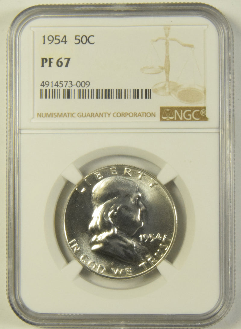 1954 Franklin Half . . . . NGC PF-67