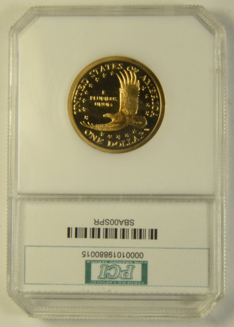 2000-S Sacagawea Dollar . . . . PCI PR-70