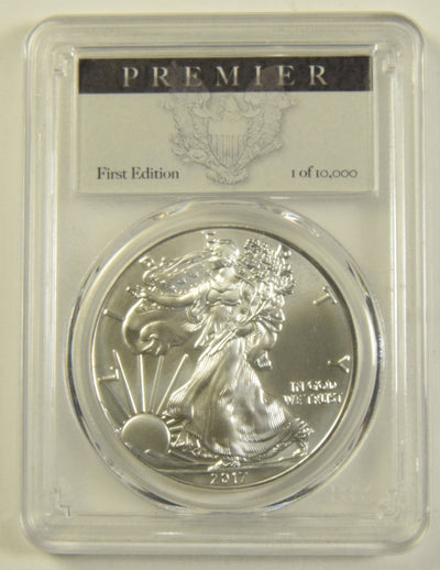 2017 Silver Eagle PCGS MS-70 Premier