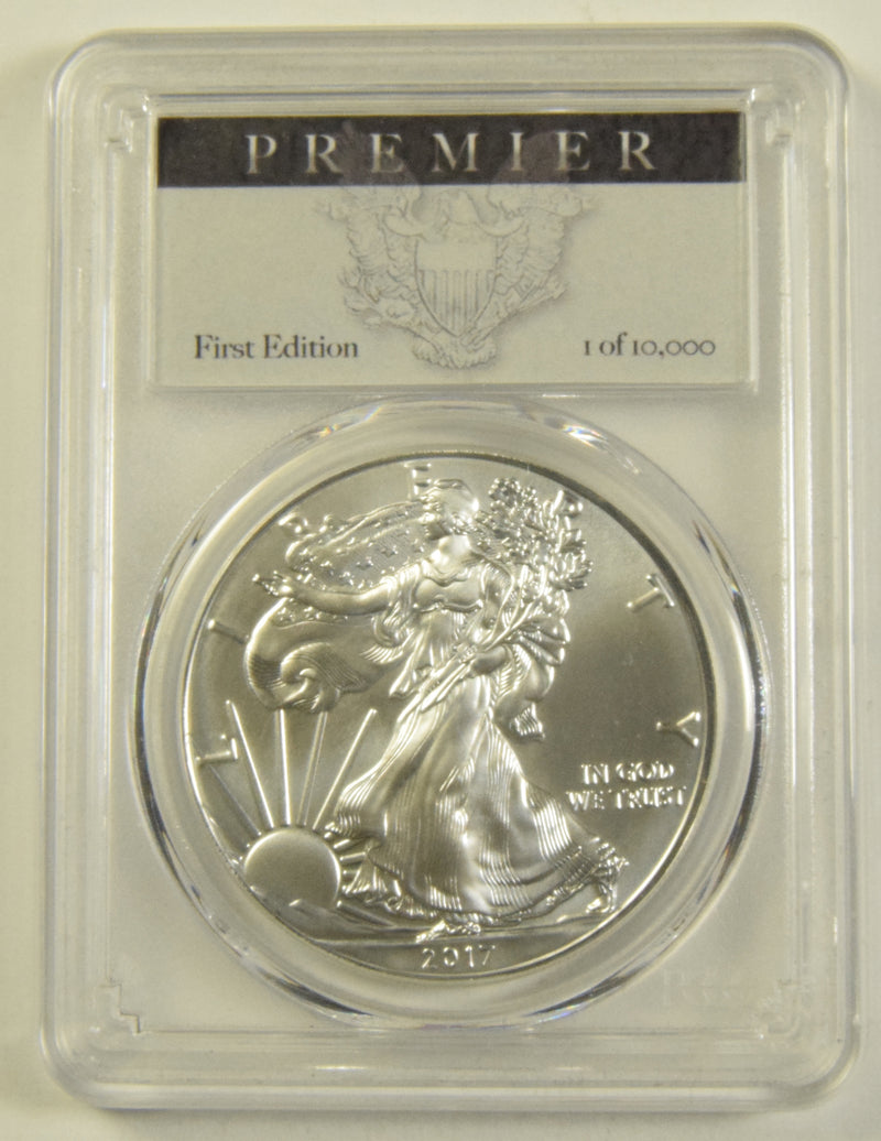 2017 Silver Eagle PCGS MS-70 Premier