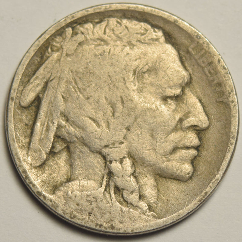 1913 Type 1 Buffalo Nickel Uncirculated scratched on both sides