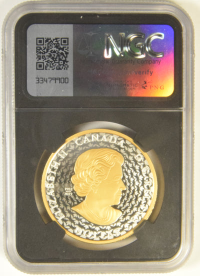 2024 Canadian Peace Dollar . . . . NGC PF-70 Ultra Cameo UHR - Gilt First Releases