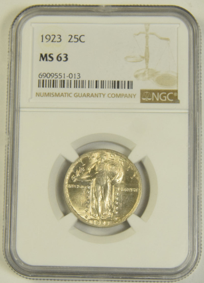 1923 Standing Liberty Quarter . . . . NGC MS-63