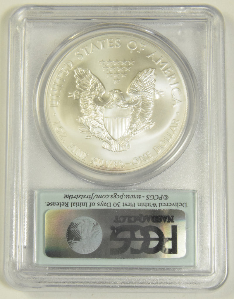 2013(S) Silver Eagle . . . . PCGS MS-70 First Strike Struck at San Francisco Mint