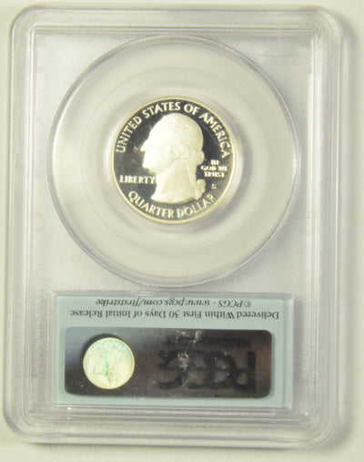 2010-S Hot Springs National Park, AR Quarter . . . . PCGS PR-69 DCAM Silver First Strike