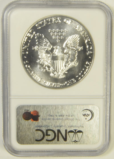 1988 Silver Eagle . . . . NGC MS-69