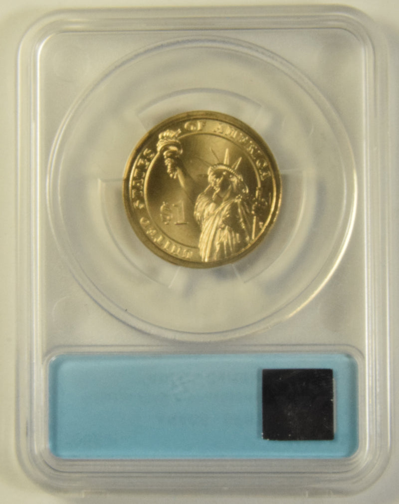 2008-P Van Buren Presidential Dollar . . . . ANACS SP-67