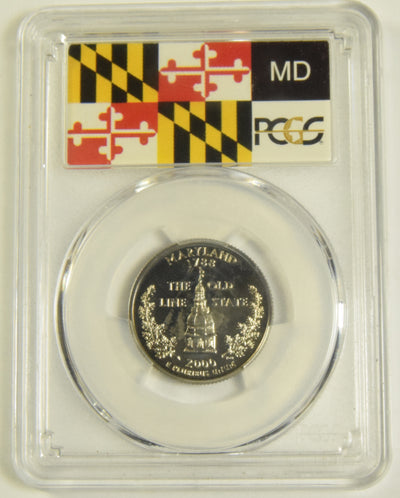 2000-S Maryland State Quarter . . . . PCGS PR-69 DCAM