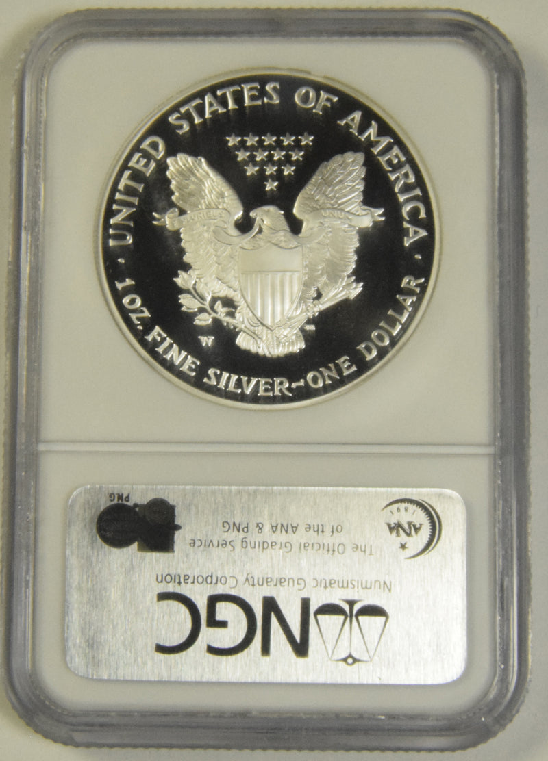 2006-W Silver Eagle . . . . NGC PF-70 Ultra Cameo Eagle 20th Anniversary