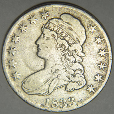 1833 Bust Half Very Fine