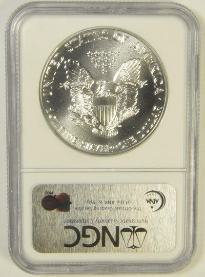 1989 Silver Eagle . . . . NGC MS-69