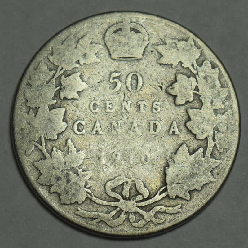 1910 Canadian Half Very Good