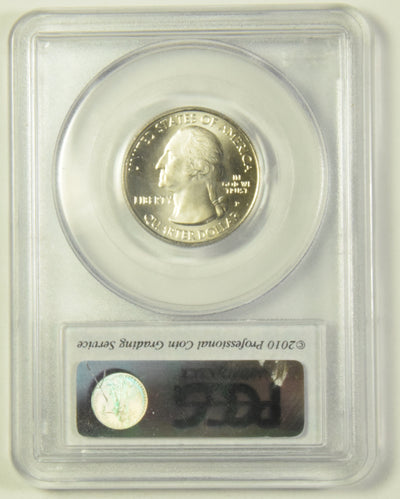 2010-P Yellowstone National Park, WY Quarter . . . . PCGS SP-68 Satin Finish