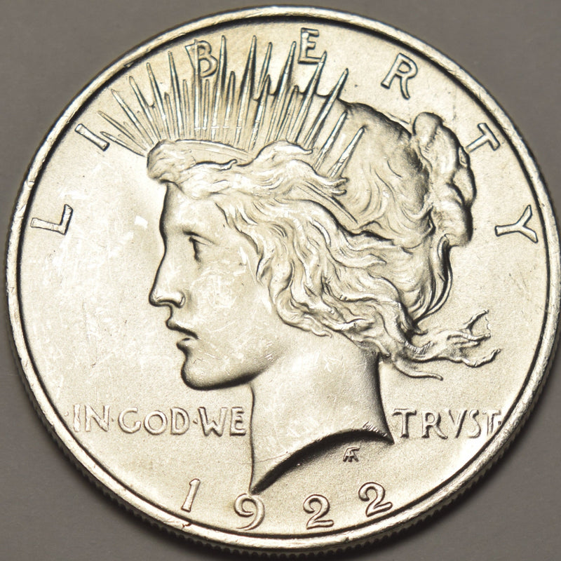 1922 Peace Dollar . . . . Gem Brilliant Uncirculated