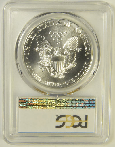 1989 Silver Eagle . . . . PCGS MS-69