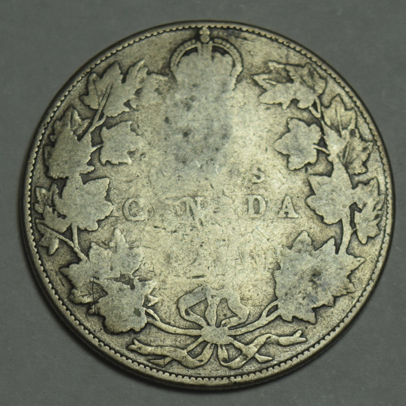 1911 Canadian Half Good/VG