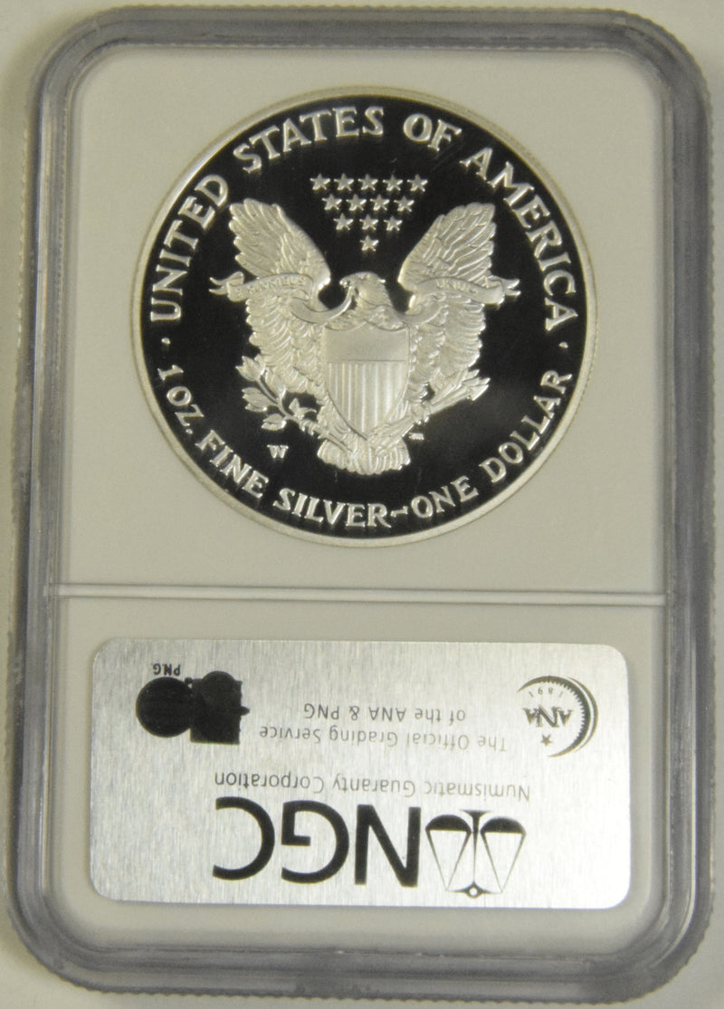 2007-W Silver Eagle . . . . NGC PF-70 Ultra Cameo Early Releases