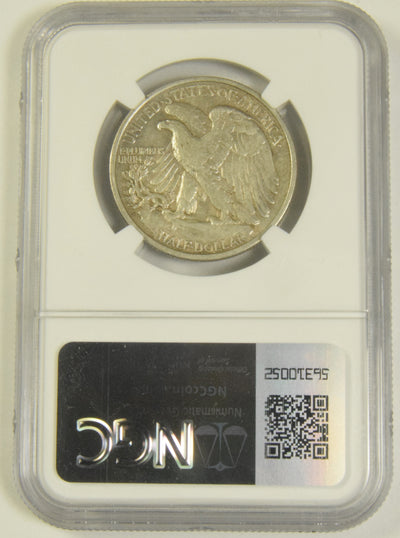 1919-D Walking Liberty Half . . . . NGC AU-50