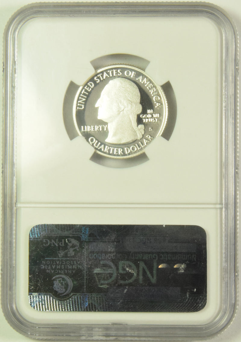 2010-S Yellowstone National Park, WY Quarter . . . . NGC PF-70 Ultra Cameo Silver