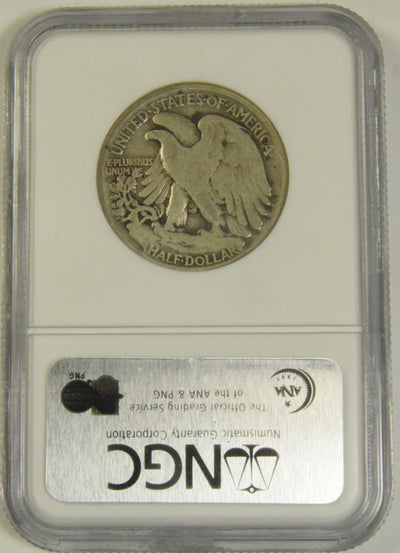 1921 Walking Liberty Half . . . . NGC VG-8