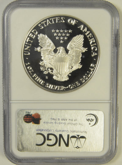 1990-S Silver Eagle . . . . NGC PF-69 Ultra Cameo