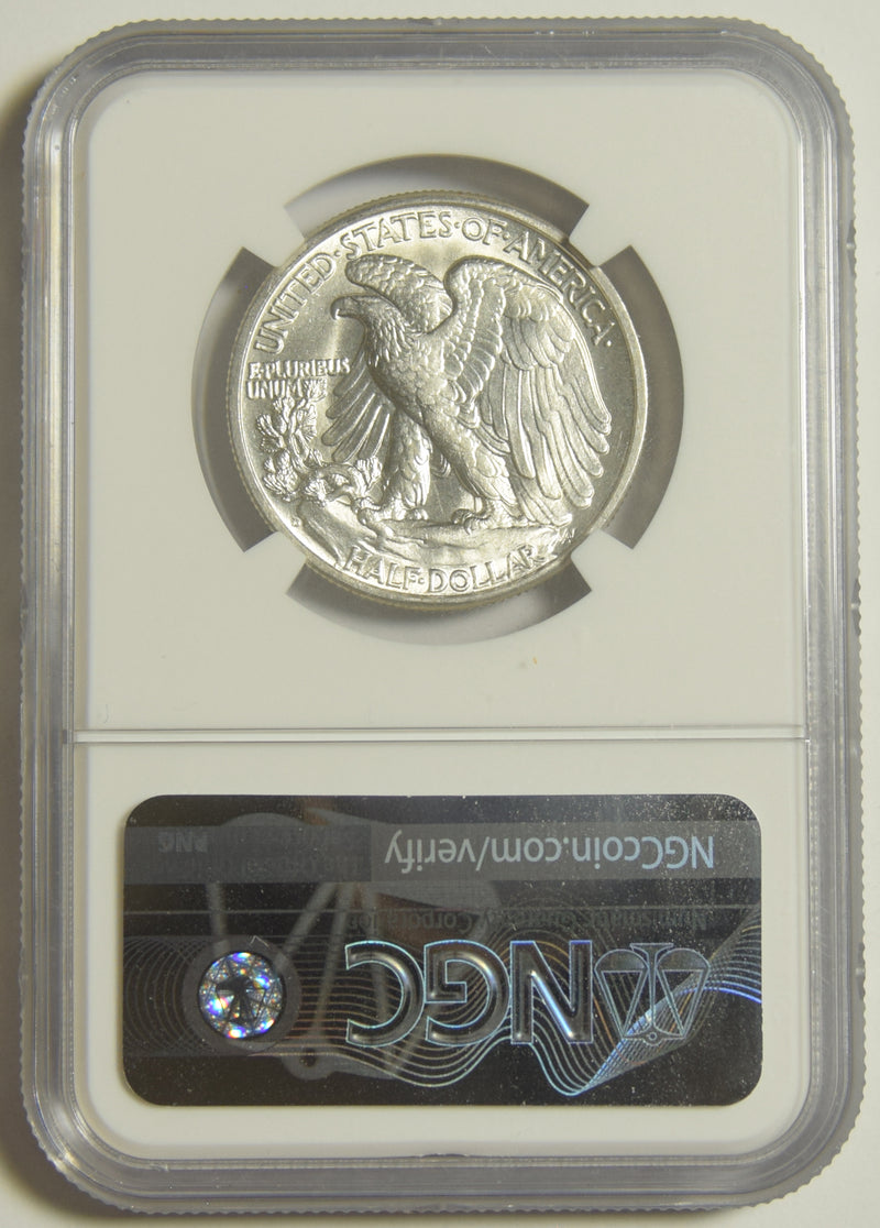 1941-D Walking Liberty Half . . . . NGC MS-63