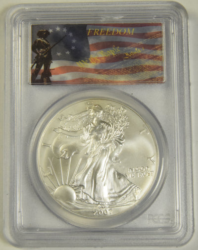 2007 Silver Eagle . . . . PCGS MS-70