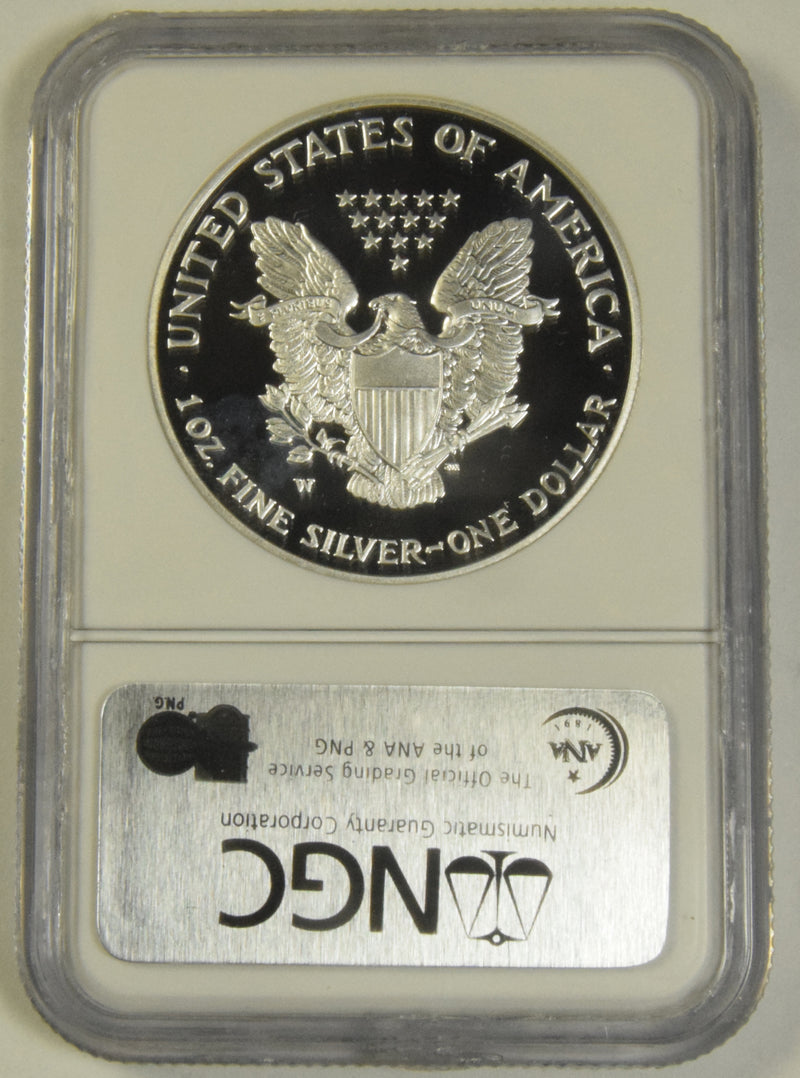 2007-W Silver Eagle . . . . NGC PF-69 Ultra Cameo Early Releases