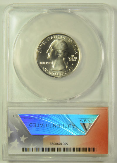 2011-P Chickasaw National Recreation Area, OK Quarter . . . . ANACS MS-68 First Strike