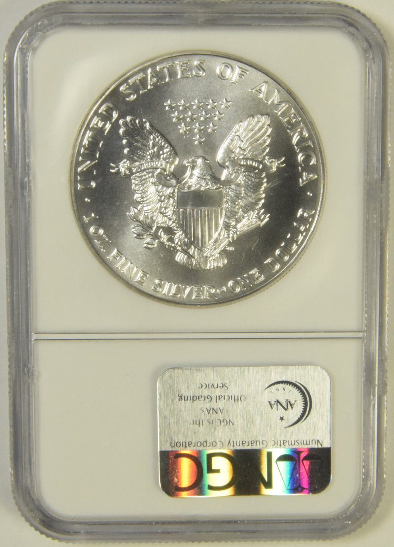 1991 Silver Eagle . . . . NGC MS-69