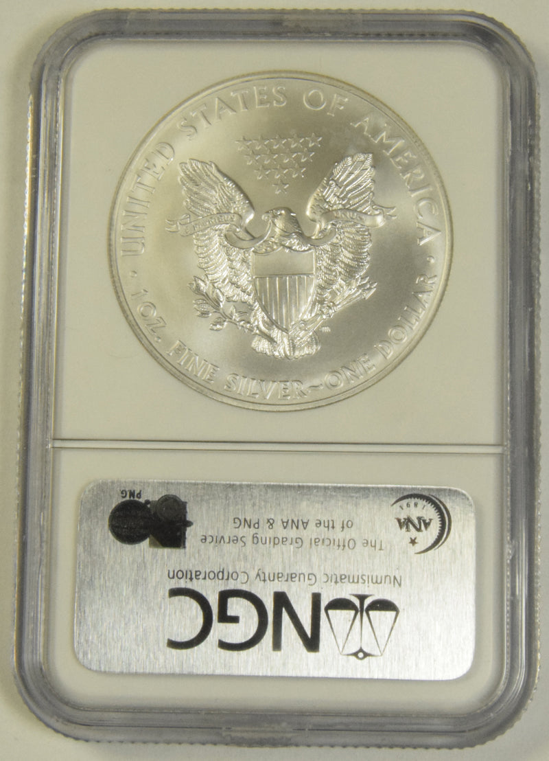 2008 Silver Eagle . . . . NGC MS-69 Early Releases