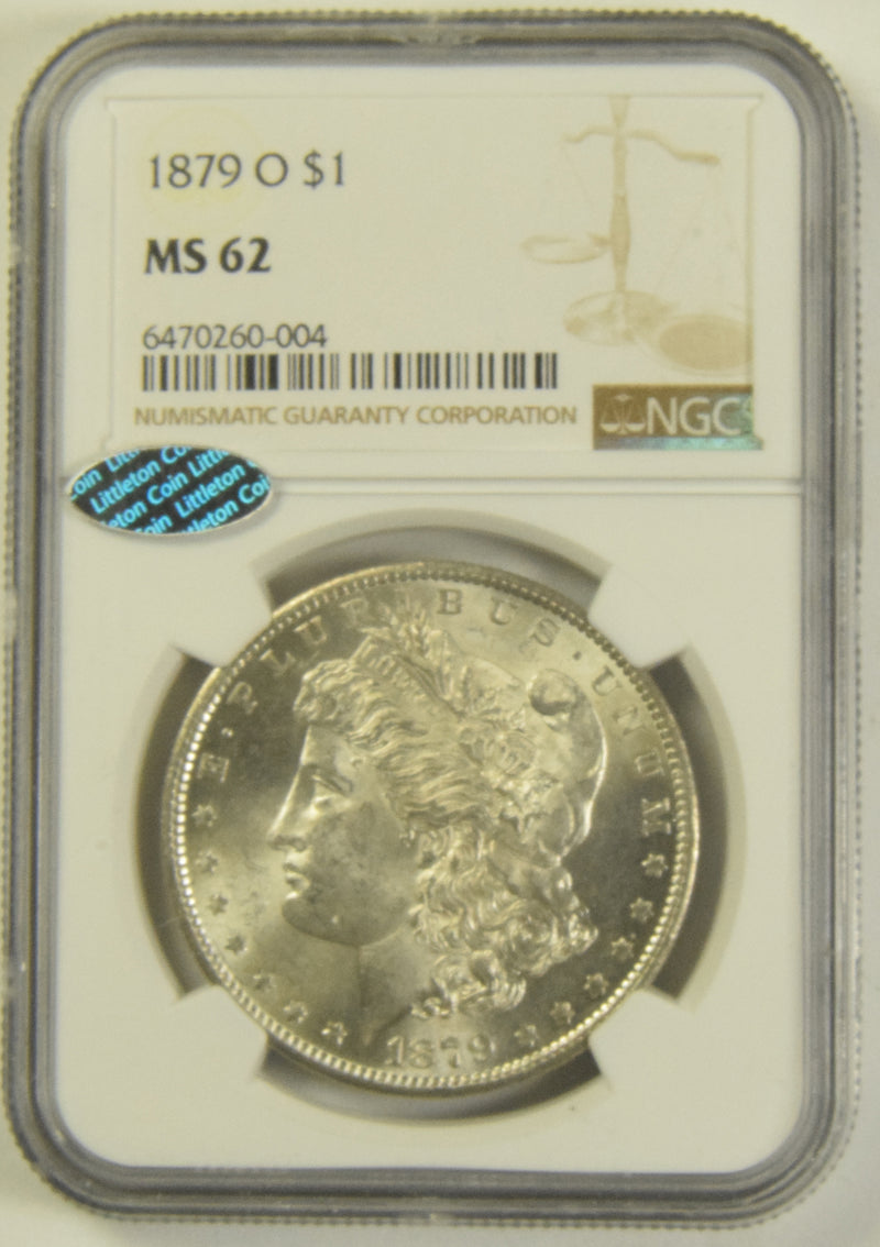 1879-O Morgan Dollar NGC MS-62