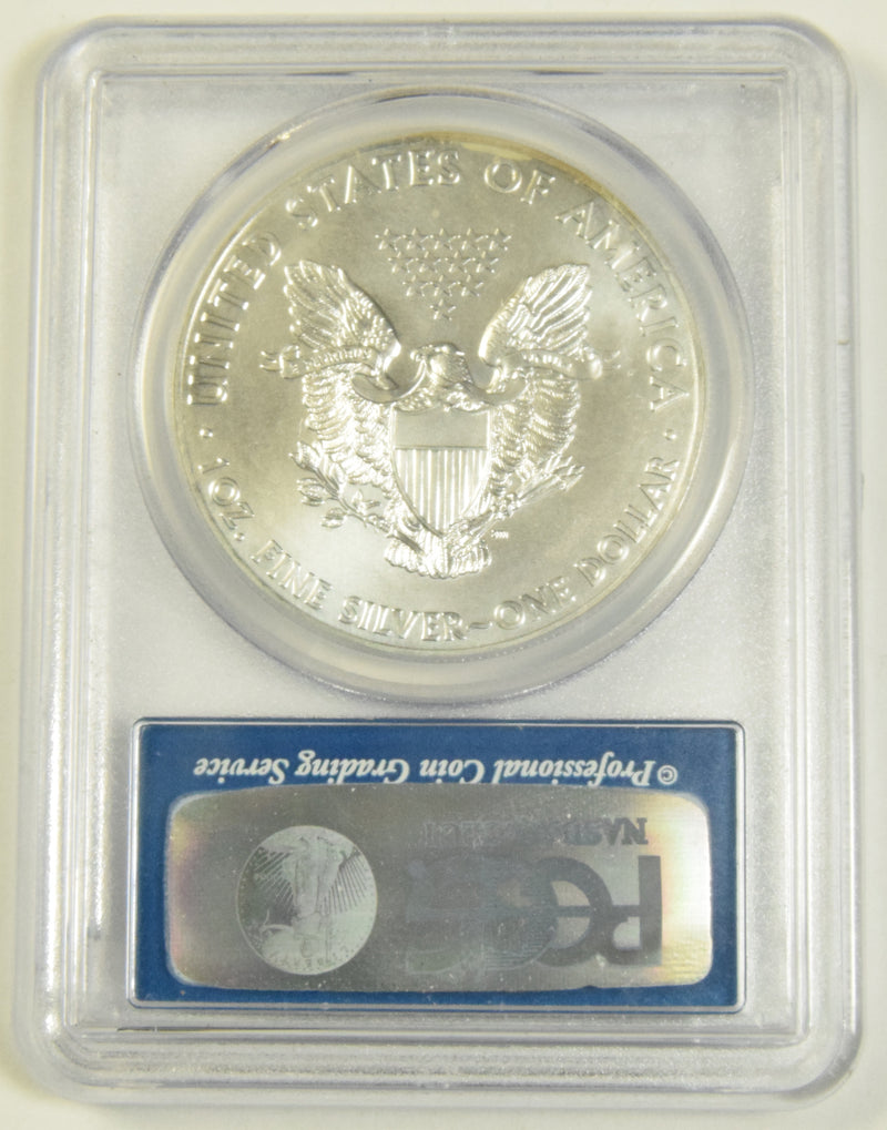 2015(W) Silver Eagle . . . . PCGS MS-70 Struck at West Point Mint