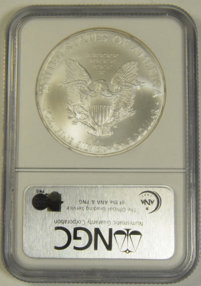 2008 Silver Eagle . . . . NGC MS-69