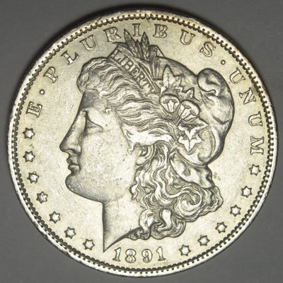 1891-O Morgan Dollar XF/AU