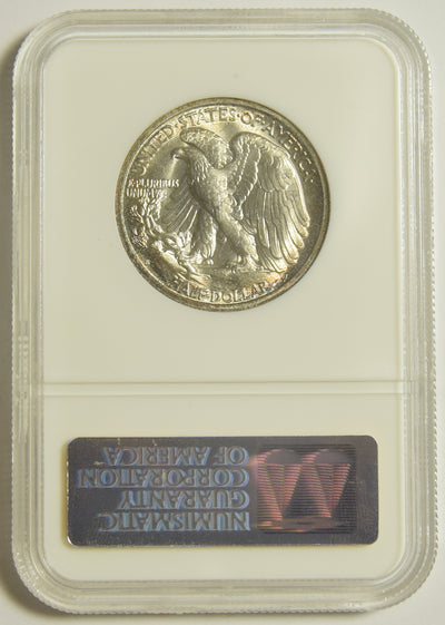 1944-S Walking Liberty Half . . . . NGC MS-64